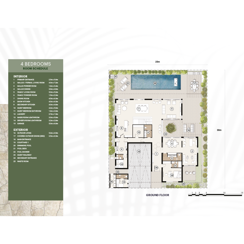 4-Bedroom Villa (Ground Floor)