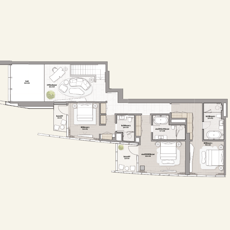 4-Bed-Duplex-Type-6--Upper-Level-(Level-36)